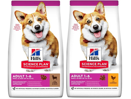 Hills для собак Small&Miniature Adult, 6.0кг