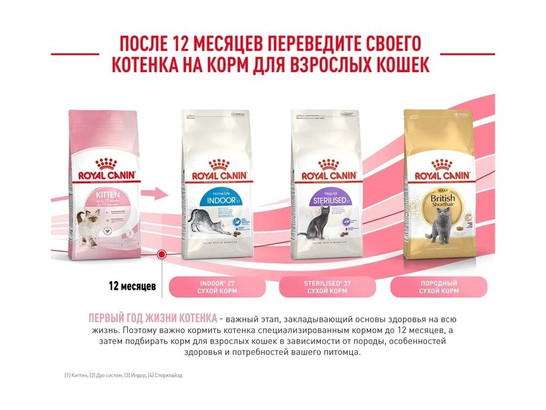 Royal Canin для котят Kitten, 0.3кг 