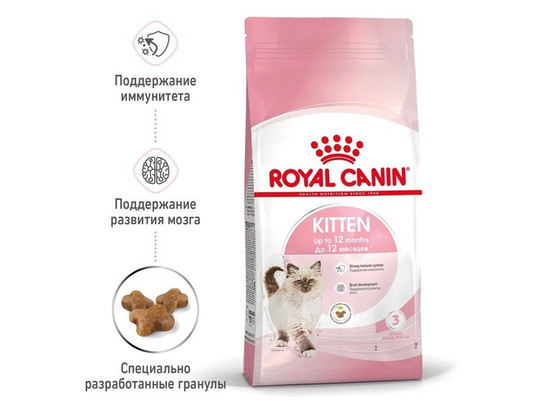 Royal Canin для котят Kitten, 0.3кг 