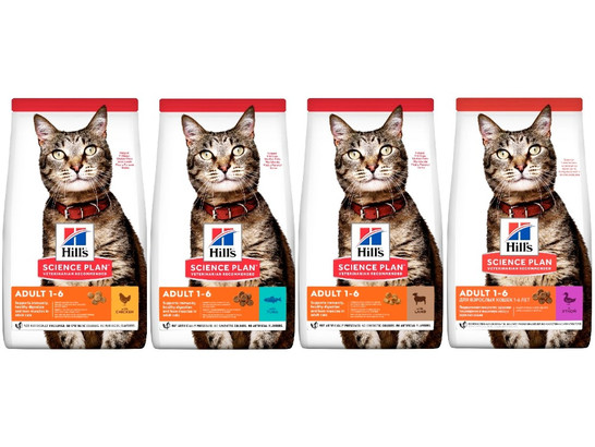 Hill's для кошек Science Plan Adult, 3.0кг