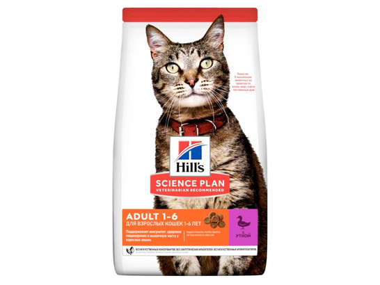 Hill's для кошек Science Plan Adult, 10.0кг