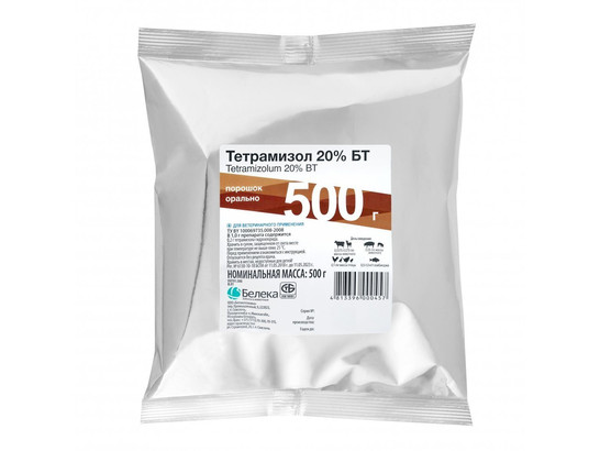 Тетрамизол 500г 20%, 24 шт.упак, Белека