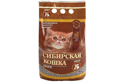 Наполнитель Сибир.Кошка 5л д/котят впитывающ.+20% Акция, 4шт.упак