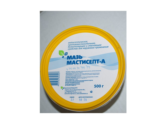Мазь Мастисепт-А 500г, БХФ, 12 шт.упак.