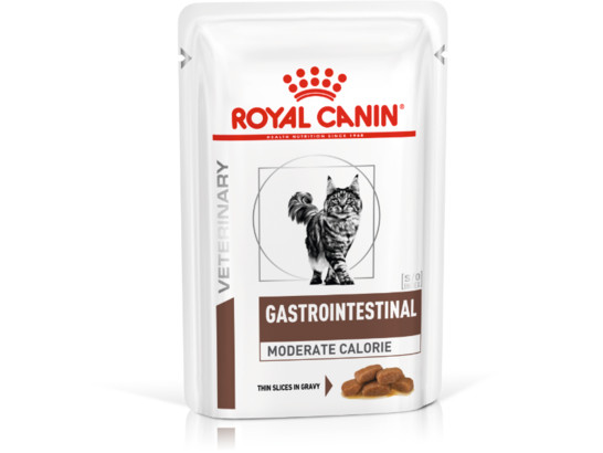 Royal Canin для кошек Gastrointestinal Moderate Calorie, 0.085кг, пауч