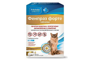 ПЧЕЛОДАР Фенпраз форте таблетки для кошек, 6таб