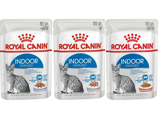Royal Canin для кошек Indoor, 0.085кг, пауч