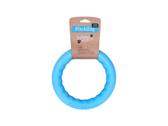 Игрушка д/с PitchDog-20 Кольцо для апортировки, d-20