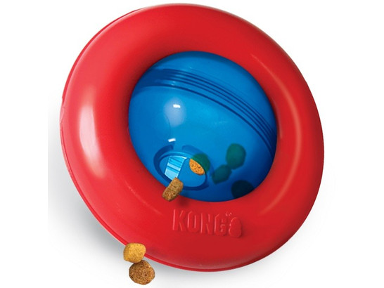 Игрушка интерактивная д/с Конг под лакомства 13см, Kong Gyro