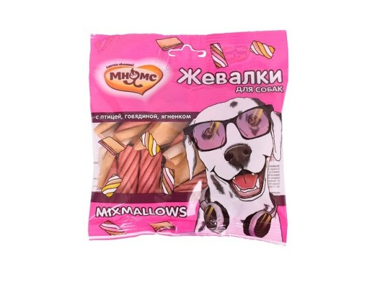 Мнямс д/с Жевалки MIXMALLOWS с птицей, говядиной и ягненком