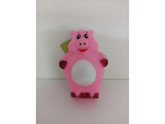 Игрушка д/с Поросенок розовый 12*8*7см винил