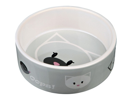 Миска керамическая Трикси Mini 0,3л, d12см 