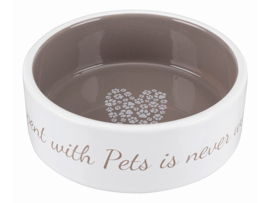 Миска керамическая Трикси Pets's Home,0,3л, d12см, цвет ассорт.