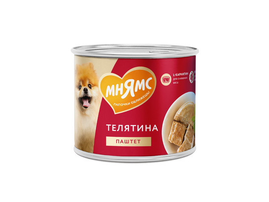 Мнямс Паштет д/с 200г Фитнес, Телятина, конс.