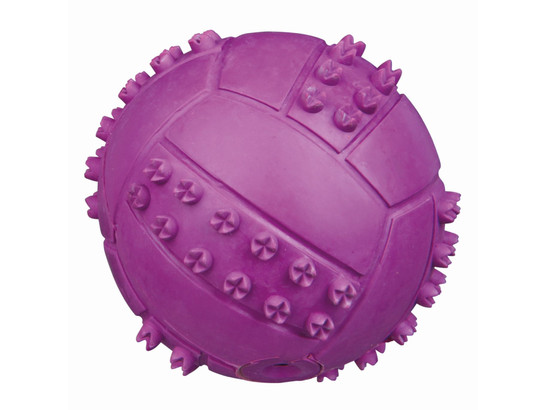 Игрушка д/с Трикси Мяч игольчатый из натуральной резины 6см 