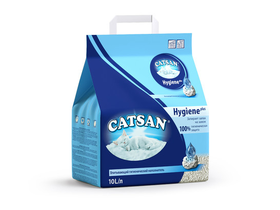 Наполнитель Катсан Hygiene10л/5кг, Сatsan