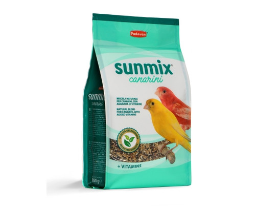 Корм ПАДОВАН д/канареек 850г, SUNMIX Canarini, 6шт.упак.