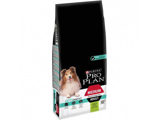 Pro Plan для собак средних пород Medium Adult Чувств.пищ., Ягненок, 7.0кг