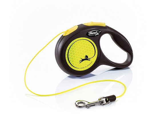 Поводок-рулетка Flexi New Neon cord XS 3m 8kg