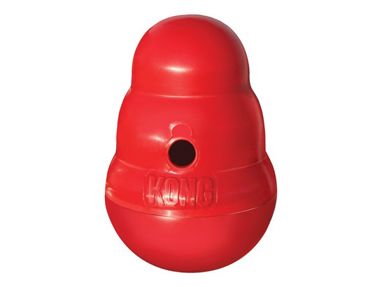 Игрушка д/с средних пород Конг Воблер, интерактивная, Kong Wobbler