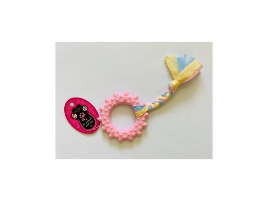 Игрушка д/с Дентал Кольцо+косичка, 19см