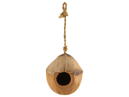 Домик д/птиц Триол Natural Бунгало из кокоса 10-13см