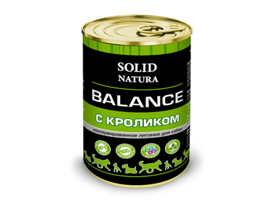 Корм Солид Натура Баланс д/с 340г, конс.