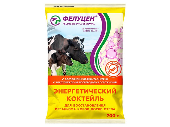 Фелуцен Энергетический КОКТЕЙЛЬ 700г /Капитал Прок/