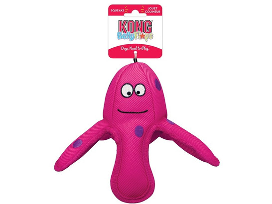 Игрушка д/с Конг Осьминог 19*17см, Kong Belly Flops