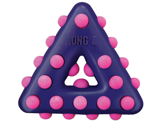 Игрушка для собак Конг Дотц Треугольник, большой 17см, Kong Dotz