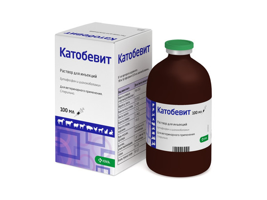 Катобевит, раствор для инъекций, 100 мл