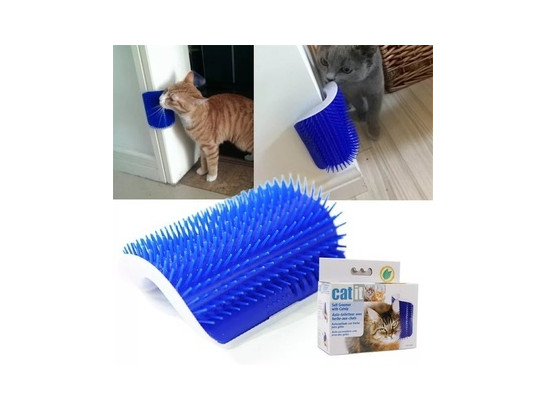 Чесалка угловая с кошачьей мятой