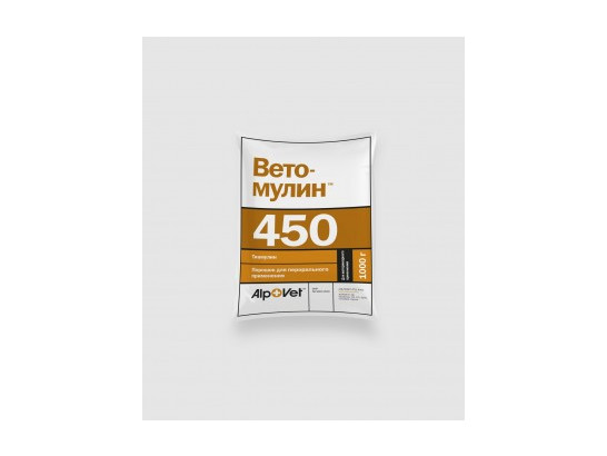 Ветомулин 450 1кг порошок, Alpovet, 10шт.упак.