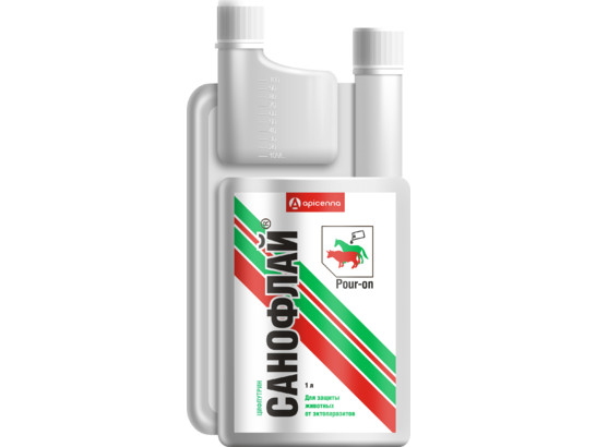 Санофлай 1 л, 7 фл.кор, Апиценна