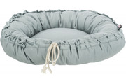 Лежак Трикси Felia с бортиком, круг, ф60 см, серый
