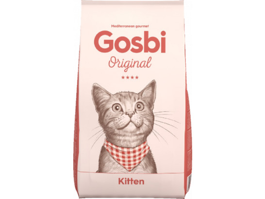 Сухой корм Госби Ориджинал для котят 1кг, GOSBI