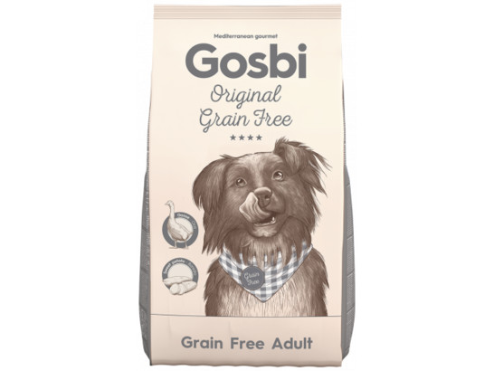 Сухой корм Госби Ориджинал для собак Grain Free 3кг, GOSBI