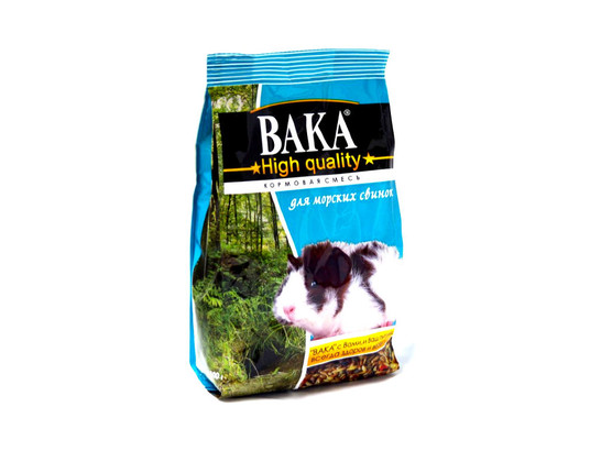 Корм Вака High QUALITY д/морских свинок 1кг, 8шт.упак
