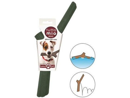 Игрушка BAMA PET д/с палочка 25см, резина, цвета в ассортименте, TUTTO MIO