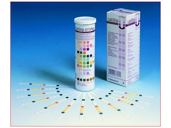 Тест-полоски Labstrip U11Plus для проведения анализа мочи (на 11параметров, 150 шт./уп.)