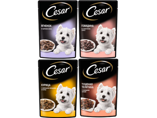 Cesar 85г, пауч