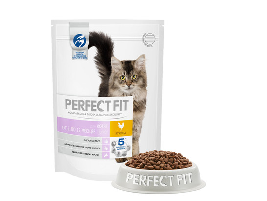 Perfect Fit  190г д/котят с Курицей, сух.корм