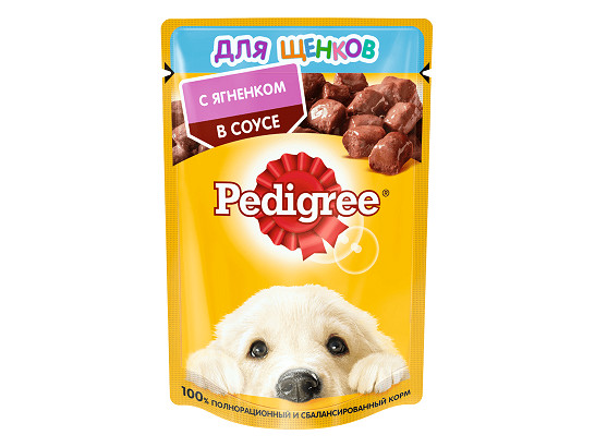 Pedigree 85г для щенков, пауч