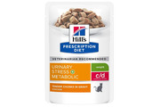 Hill’s для кошек Prescription Diet Metabolic + Urinary Stress, 0.085кг, пауч