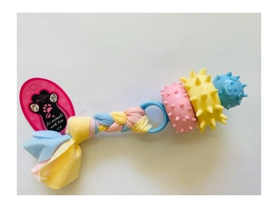 Игрушка д/с Дентал Ролики Булава-косичка, 20см