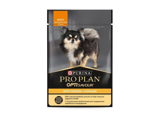 Pro Plan для собак OptiSavour, 0.085кг, пауч