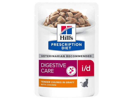 Hill's для кошек Prescription Diet i/d, 0.085кг, пауч