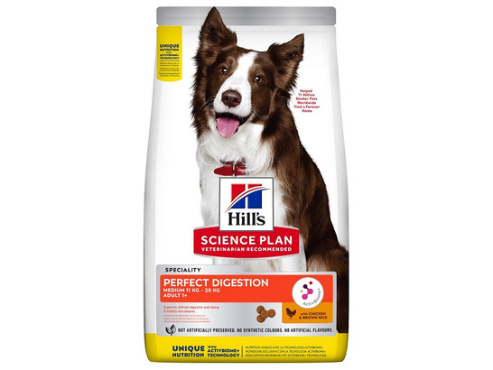 Hill's для собак Science Plan Perfect Digestion Medium Adult, 2.5кг