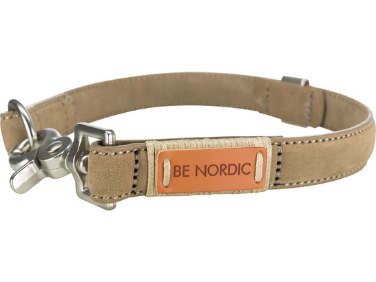 Ошейник 15мм Трикси BE NORDIC, S: 35см, кожа