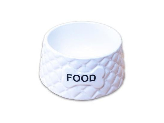 Миска керам. 0,68л Food белая, КерамикАрт